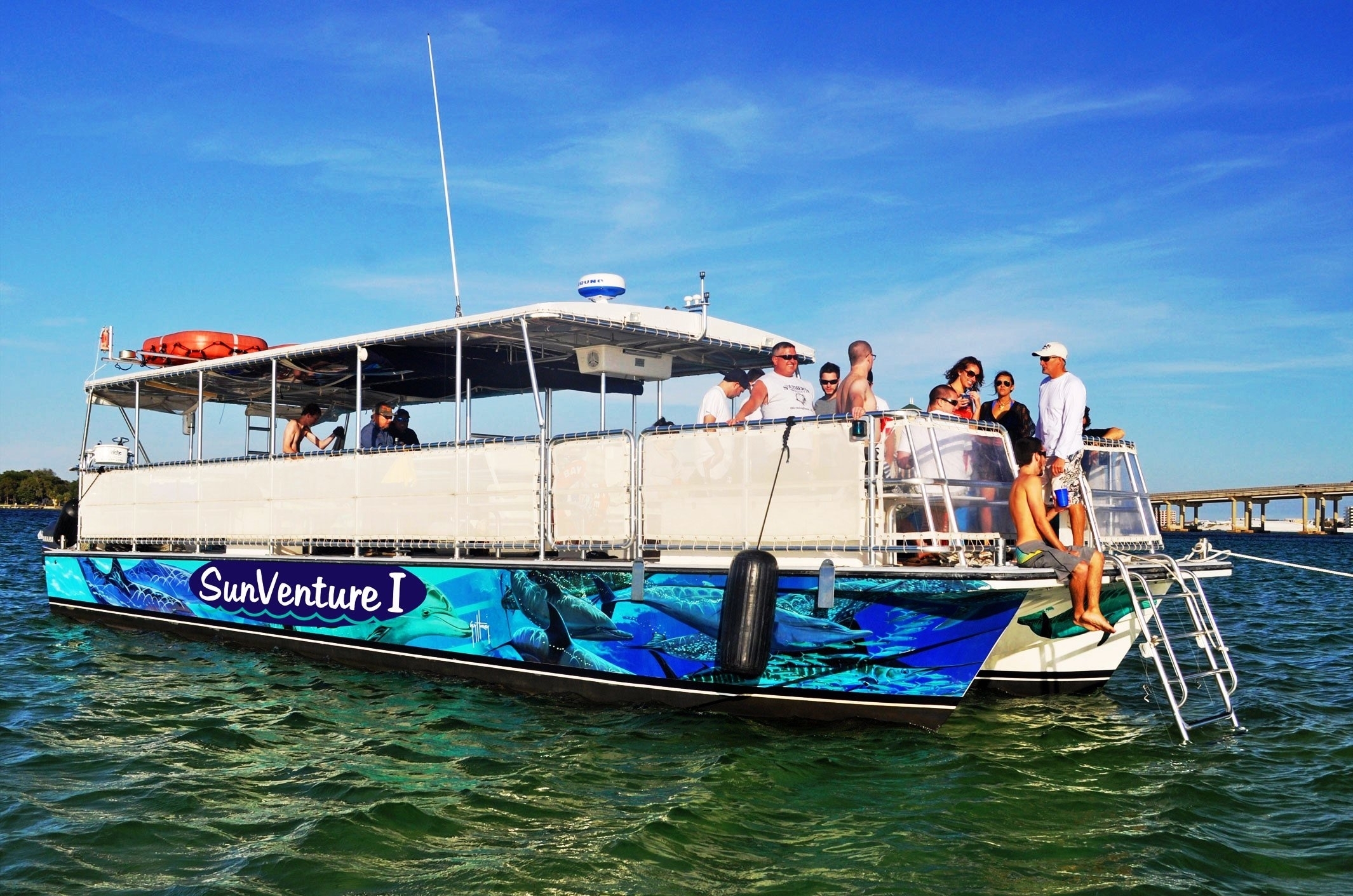 SunVenture dolphin and crab island cruises