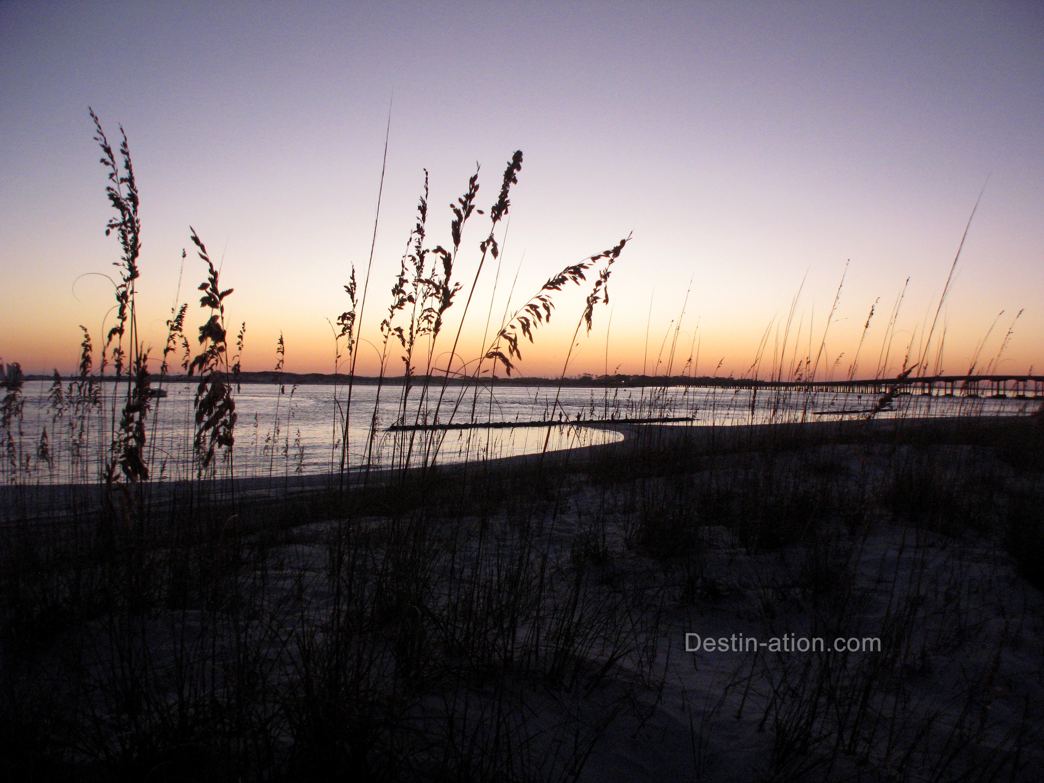 Destin Florida – Destin Harbor Sunset Photos