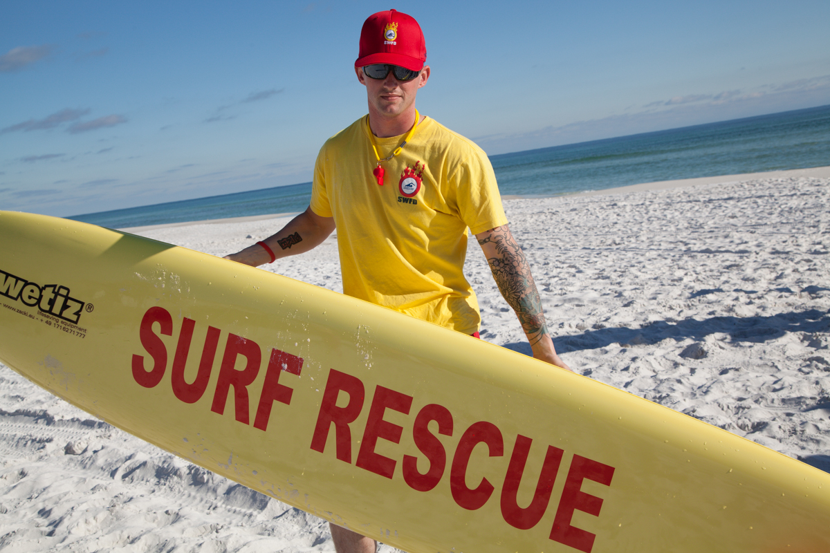 Beach Lifeguards in Okaloosa County