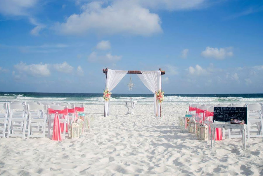 Beach Wedding Okaloosa Island