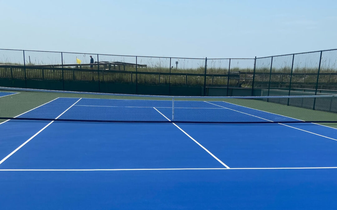Refinished Tennis Courts