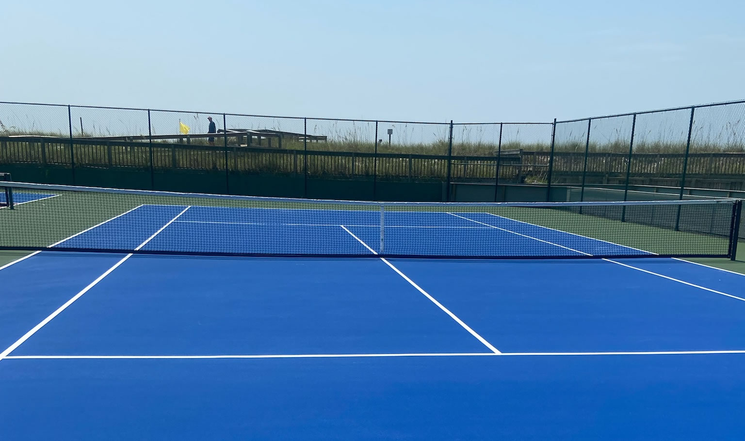 Refinished Tennis Courts